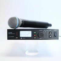 H51 534-598MHz ULXD24/Beta58 Système de microphone numérique sans fil Récepteur ULXD4 ULXD2 Beta58 Ensemble portable