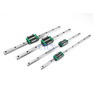 Rieles de Guía Lineal de Perfil Bajo EGH15 20 25 30CA/SA, Deslizadores de Brida CNC Directamente del Fabricante - Nuevo Acero con Rodamiento Central - Product Image 1