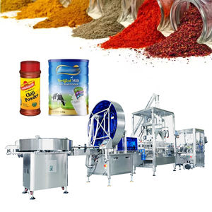 Machine automatique multifonctionnelle de remplissage de bouteilles de lait en poudre pour assaisonner les flacons de café - Product Image 2