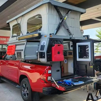 Mini-caravane pliable 4x4 personnalisée pour pick-up, idéale pour le camping en plein air et les voyages tout-terrain