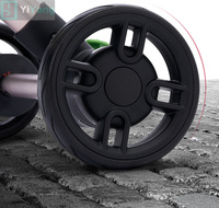 Vente en gros Landau pour bébé en aluminium pliable personnalisé de luxe Poussette bébé 3 en 1 légère avion de voyage avec siège auto