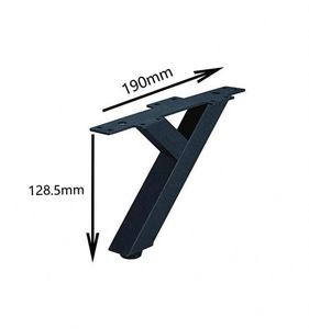 Iron Modern Furniture <b>Legs</b> Round <b>Adjustable</b> Feet for Dining <b>Table</b> Sofa TV Cabinet Hotel Use - Product Image 4