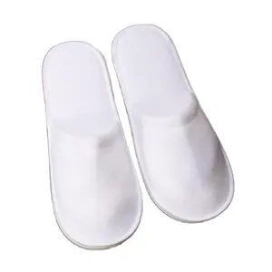 disposable slippers Hotel amenities supplier Wholesale Custom LOGO Disposable White Hotel Slippers