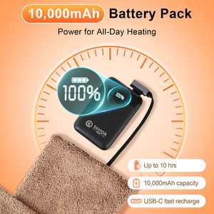 Riscaldatore per Sedile Elettrico USB, Nano Argento, Riscaldamento a Agopuntura, Trapuntato in Cotone, Ecologico, Rimovibile, Lavabile, Temperatura Multi-Livello - Product Image 6