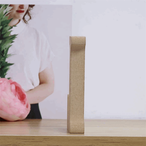 Lettres majuscules en bois massif poli autoportantes pour <span class=keywords><strong>la</strong></span> peinture DIY, l'artisanat, <span class=keywords><strong>la</strong></span> décoration murale - Graduation, Halloween, durables - Product Image 6