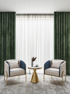 Bàn Trung Tâm Tròn Phòng Khách Bằng Thép Không Gỉ Màu Vàng Bắc Âu Bàn Góc Để Bàn Đá Cẩm Thạch - Product Image 6