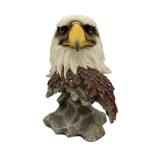 애국 매 미국 독수리 동상 수지 장식