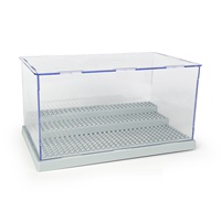 Boîte de présentation 668-8 pour mini briques de jouets, en acrylique, pour collectionner des ensembles de blocs de construction, jouets cadeaux pour enfants, 36 pièces/carton