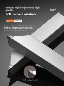 Độ bóng cao nhôm PCD chủ đề cắt dây nhỏ chọn chuyển công cụ Burr chủ đề cắt kim cương bên ngoài chủ đề cắt Burr - Product Image 4