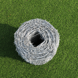 Cuộc sống lâu dài dây thép gai cuộn cho hàng rào dây dao cạo 1.8mm x 500m độ bền kéo cao mạ kẽm nặng 10 cm Khoảng cách barb - Product Image 5