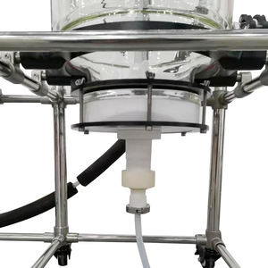 Offre Spéciale verre réacteur de cristallisation équipements de filtration chemisé de verre réacteur 10l à 200l pour extraction à l'éthanol - Product Image 2