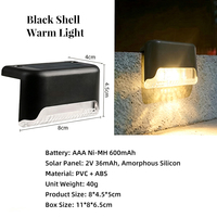 Lampes solaires d'extérieur en gros, lampes solaires LED étanches pour marches, clôtures, jardins et patios