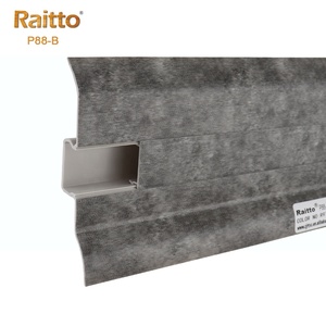Rodapié Raitto de plástico y PVC, zócalo de PVC, rodapié de vinilo para perfiles de extrusión - Product Image 2