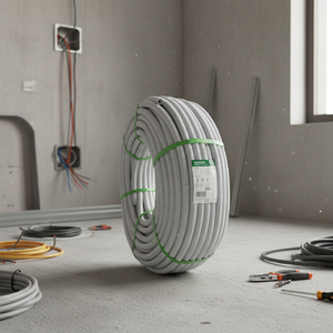 Tubo Flessibile Corrugato Grigio Senza Alogeni 100m 20mm (Tupersa 103000020) per Protezione Cavi Elettrici 1 pollice - Product Image 3