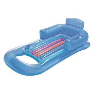 Fabbrica gonfiabile galleggiante a fila estiva <span class=keywords><strong>spiaggia</strong></span> piscina acqua attrezzature per divertimento schienale reclinabile tazza letto galleggiante - Product Image 5