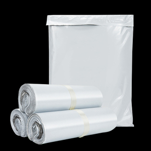 Bolsa Exprés De PE gris al por mayor, embalaje logístico grueso para calcetines, superficie impermeable e impresa - Product Image 1