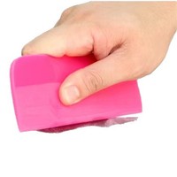 Outil de teintage de vitres de voiture MoxB, raclette souple en TPU pour application de film transparent, grattoir à eau en plastique souple haute performance