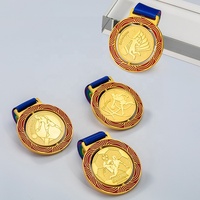 Medalla de Premio Personalizada Giratoria, Medalla de Oro para Maratón, Baloncesto, Fútbol, Bádminton, Medallas de Metal