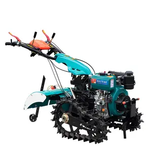 Mini tractor de granja agrícola multifuncional a precio de fábrica con timón rotativo