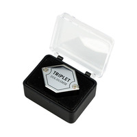 Loupe professionnelle pour gemmes 20X, loupe pliable à main en verre optique 20,5 mm pour l'analyse des fibres textiles