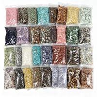 Penjualan Grosir Kristal Alami Batu Kerikil Halus 3-5mm, Campuran Kristal Kuarsa, Batu Pecah untuk Penyembuhan