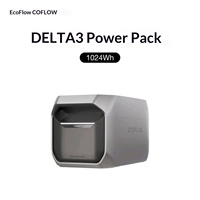 EF ECOFLOW DELTA 3 Extra LiFePO4 1024Wh Station Portable Extérieure Batterie d'Extension Compatibilité Automobile Onduleur à Onde Sinusoïdale Pure