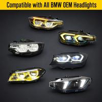 Compatible avec les blocs optiques pour les véhicules BMW Série 5, Série 3, Série 7, 320, X1, X3, X5, X6, 118, 525 et 730.