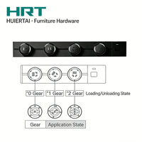7500W 250V 30A Aluminium-Schiebe-Steckdosenleiste mit USB Typ C für Funktionshardware, Küchenarbeitsplatte, Wohnzimmer, Büro