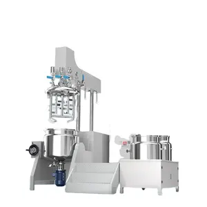 500L High viscous product customization cosmetic stirring lotion industrial blender emulsifying making machine