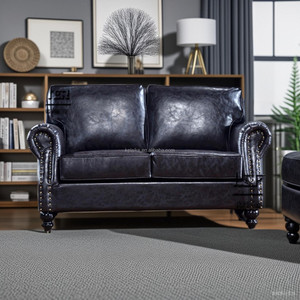 High End Living Room Dark Tan Dubai Home <strong>Furniture</strong> Cheap Sectional Antique Leather <strong>New</strong> Model Sofa Sets <strong>Furniture</strong> - Product Image 4