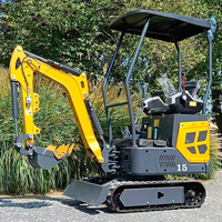 Fournisseur chinois d'excavatrices sur chenilles multi-attaches de 1,5, 1, 2 et 3,5 tonnes, puissance élevée, robustes, fiables et compactes