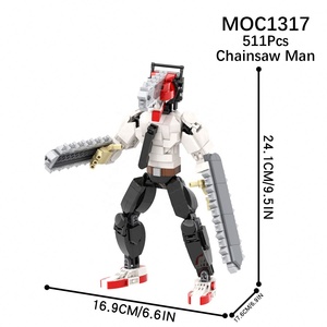 Motosserra Homem Mech Compatível com Blocos Leguoguo WM Figuras de Ação <span class=keywords><strong>Building</strong></span> Bricks <span class=keywords><strong>Blocks</strong></span> Juguetes Para Los Ninos - Product Image 2