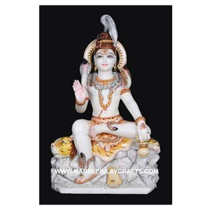 Sculpture indien en marbre seigneur, Shiva - Product Image 1