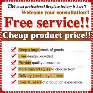 Poêle à bois en fonte de style moderne européen <span class=keywords><strong>Cheminée</strong></span> décorative Cheminées intérieures à bois - Product Image 5