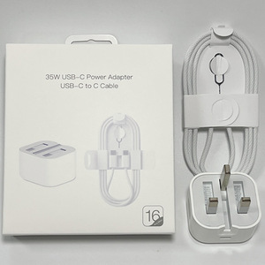 35W Portable Bulk US EU <strong>Plug</strong> Universal <strong>Usb</strong> <strong>c</strong> Type <strong>c</strong> PD Fast Charging Wall <strong>Charger</strong> and Cable Set for iphone 17 16 15 Pro Max - Product Image 5
