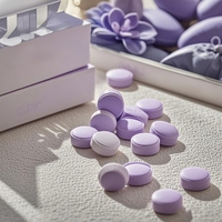 Comprimés sublinguaux à dissolution rapide de mélatonine 10 mg, marque privée OEM, saveur fraise, soutien au sommeil, sans OGM, sans gluten, 100 unités
