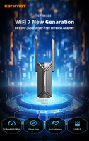 Adaptador Wifi USB Comfast de 6500Mbps con Señal Potente y Antena, Tarjetas de Red