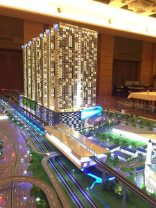 Modèle de bâtiment en plastique ABS LiMeil, conception architecturale moderne personnalisée pour les places et les centres commerciaux, planification foncière - Product Image 3