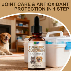 犬と猫のためのOEMウコンクルクミンドロップ60mlヒップジョイントサポート肝臓健康液体ドロップ - Product Image 6