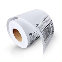 Etiquette d'expédition thermique directe 4 "x 6" pour imprimante thermique Etiquettes par rouleau Etiquette thermique Rouleau d'autocollants 100x150mm