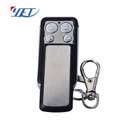 Commutateur du fabricant Émetteur sans fil Code d'apprentissage EV1527 Commutateur universel de porte de garage à 4 boutons Télécommande RF YET062