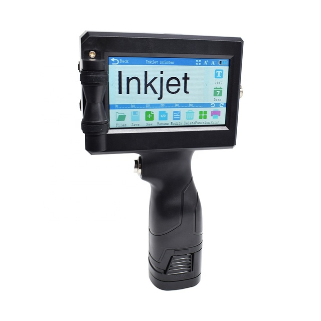 Thermal Inkjet Portable Expiry Date Hand Jet Batch Coding Machine Handheld Inkjet Printer