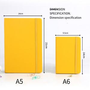 High Quality Business Office Custom Logo <b>A5</b> Hardcover Pu <b>Leather</b> Planner Customizable Sublimation <b>Notebook</b> - Product Image 2