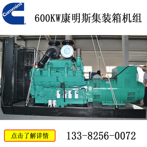 Jiangsu Wantai 600kW Containerized <b>Generator</b> Set Silent Diesel <b>Power</b> Supply Unit 50Hz 230/400V 1500RPM - Product Image 5
