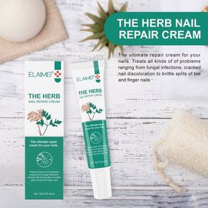 ELAIMEI Extrait d'herbes naturelles Soin des ongles des doigts et des orteils <span class=keywords><strong>Antifongique</strong></span> Nourrissant Traitement des champignons Crème réparatrice des cuticules - Product Image 6