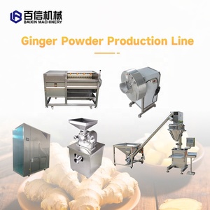 Linea di Lavorazione dello Zenzero di Alta Qualità, Macchina per la Produzione di Polvere di Zenzero, Set Completo per il Lavaggio e la Lavorazione dello Zenzero - Product Image 2