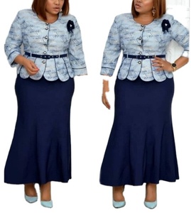 Plus Size <strong>Turkey</strong> Style Office Ladies Dress - Product Image 3