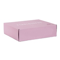 Boîte d'expédition en carton ondulé blanc 15*15*5cm recyclable avec fermeture magnétique pour chaussures, emballage pour petites entreprises, chaussettes, fourrure
