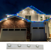 Luces LED Pixel RGBW Ucs2904, Luces Puntuales LED WS2811 de 30 mm, 12 V, IP68, Iluminación Permanente para Exteriores, Navidad, Paisajes