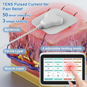 Macchina TENS Professionale di Grado Medico a Media Frequenza con Touchscreen, Quattro Canali, 36 Modalità, 50 Livelli di Intensità e Timer - Product Image 3